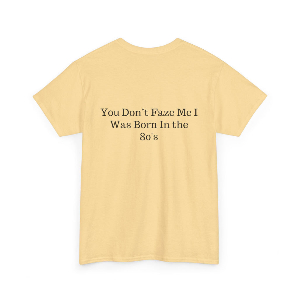 1980s Retro Palm Triangle Tee | You Don't Faze Me I Was Born In The 80s