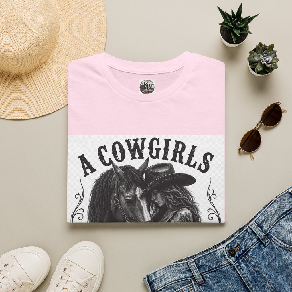 Cute Cowgirls Best Friend Tee
