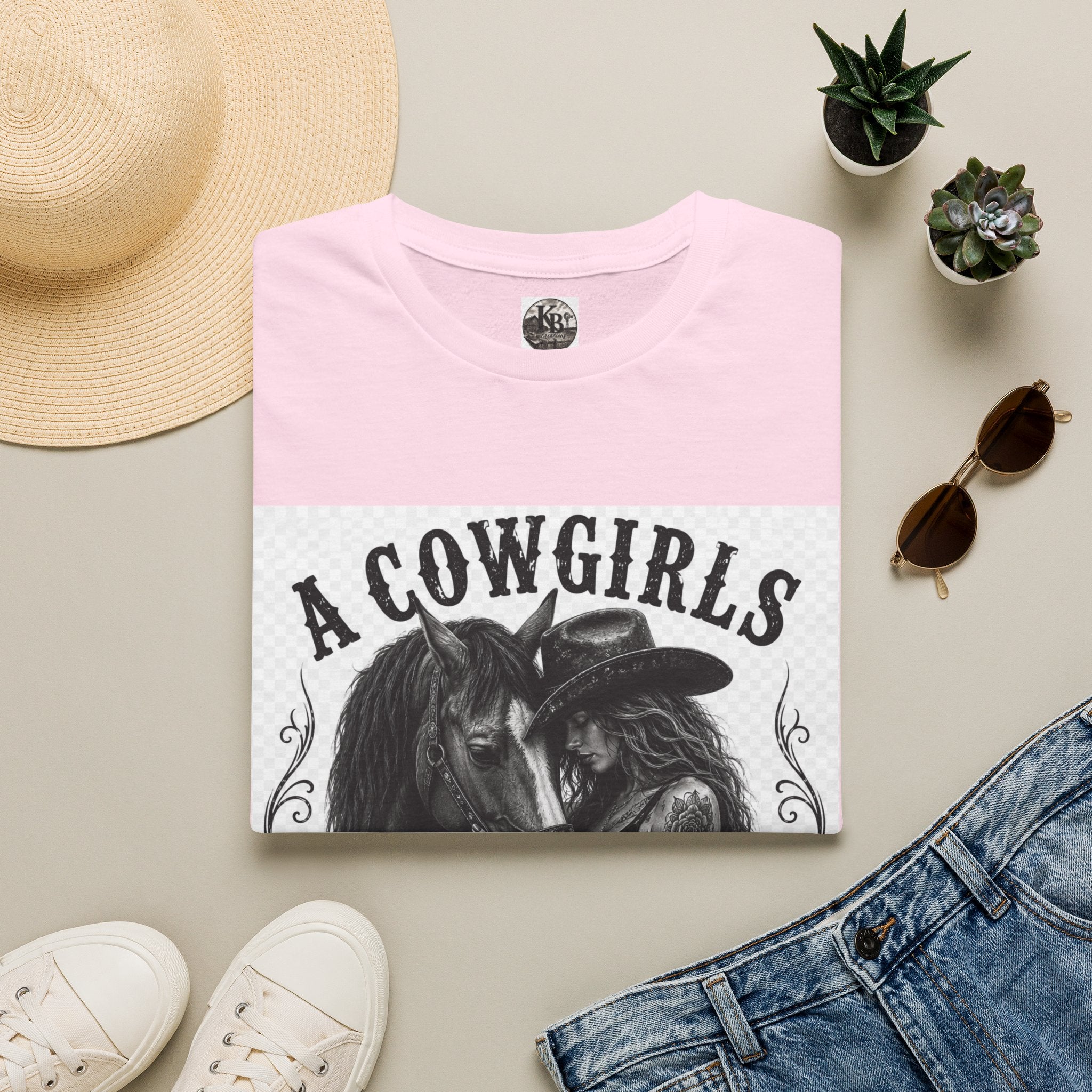Cute Cowgirls Best Friend Tee