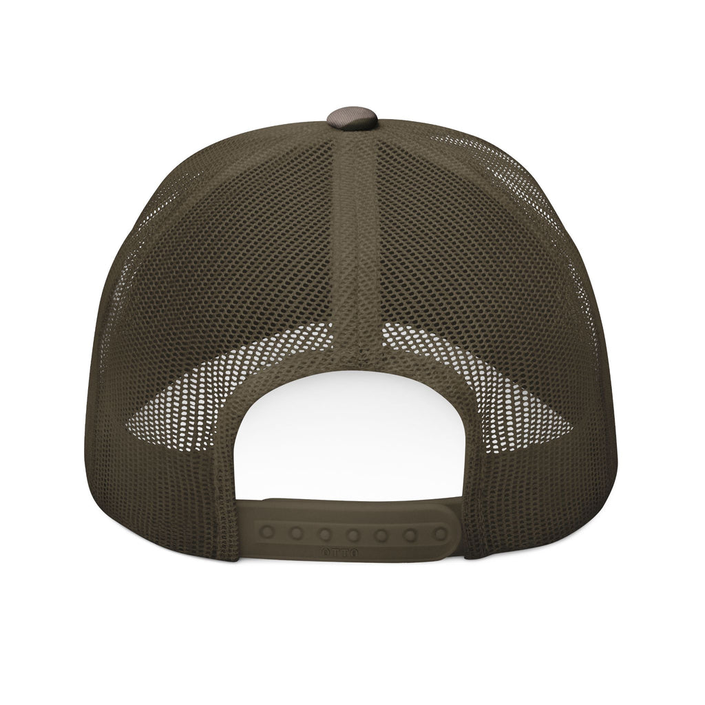 Camo hunting Hat — Embroidered 'The Thrill Is Not In The Kill But In The Chase'