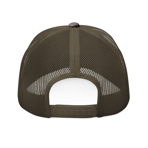 Camo hunting Hat — Embroidered 'The Thrill Is Not In The Kill But In The Chase'