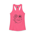 I'll Be in the Garden Flowery Tank Top — Women's Racerback Garden Shirt