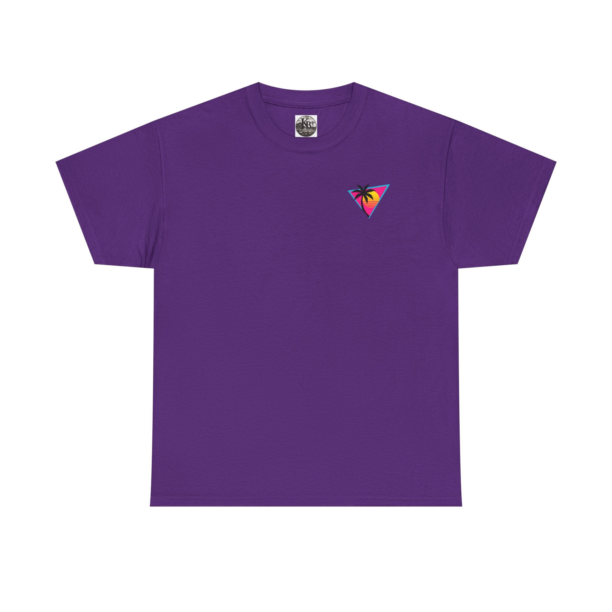 1980s Retro Palm Triangle Tee | You Don't Faze Me I Was Born In The 80s