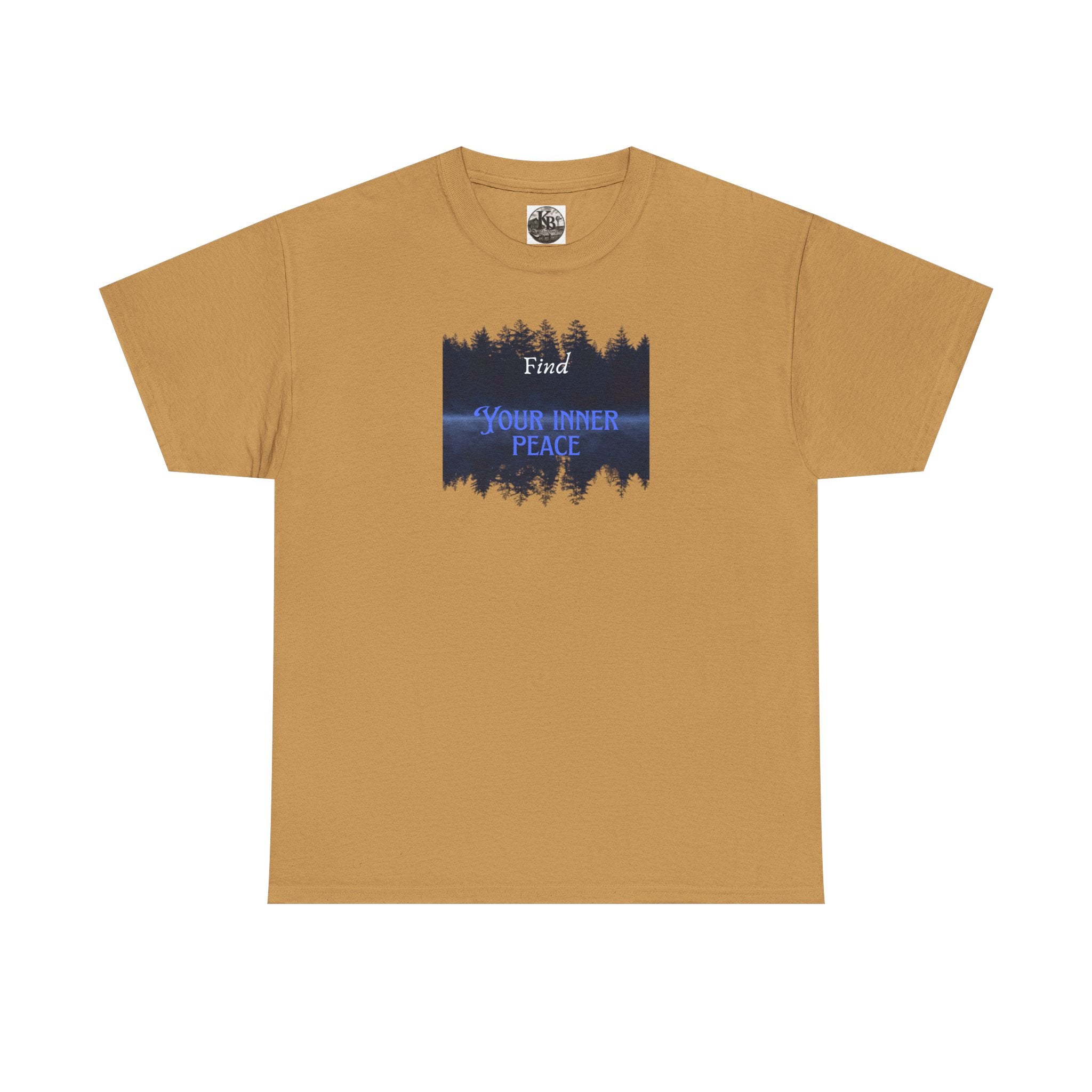 Find Your Inner Peace Tee | Forest Reflection Graphic Shirt