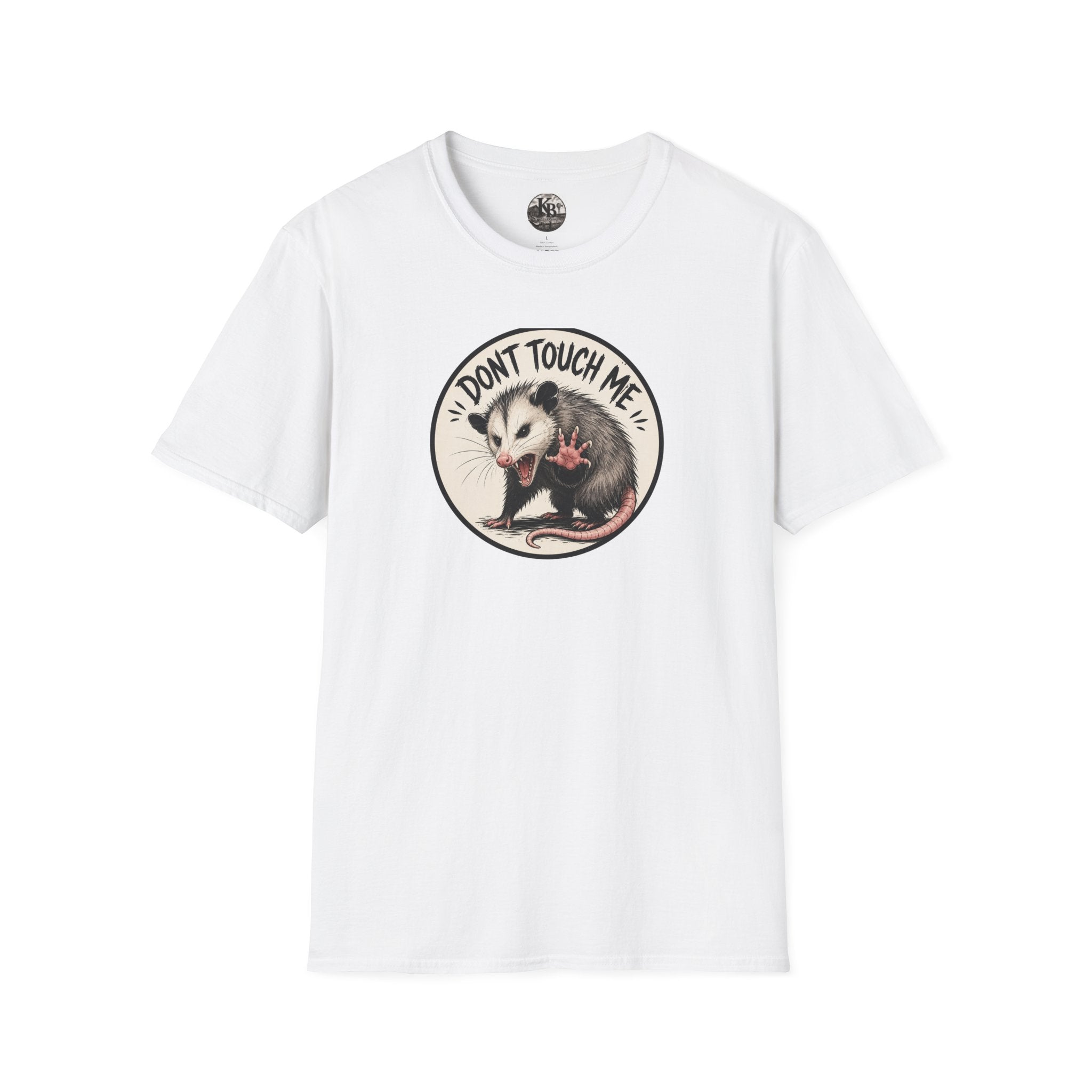 Don’t Touch Me Opossum T-Shirt | Cute Sass, Vintage Circle Design