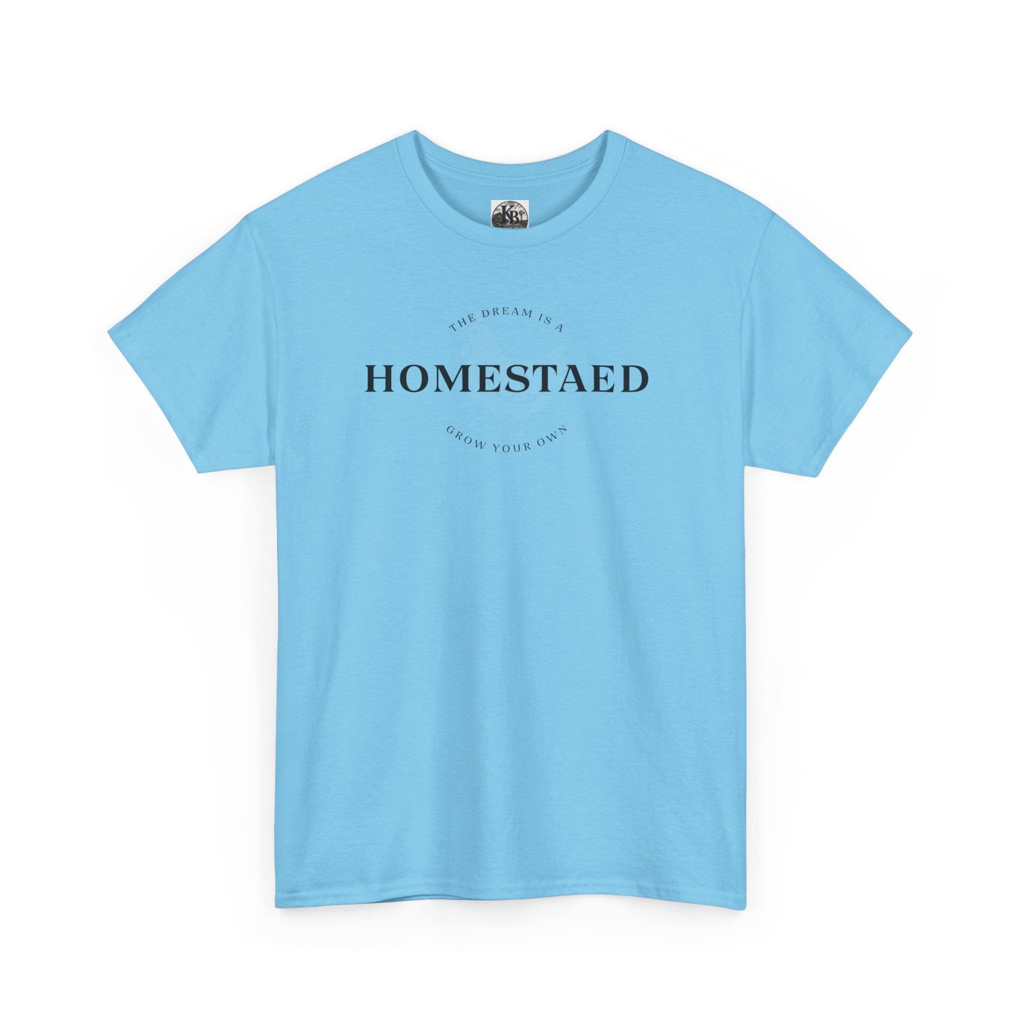 Homestead Logo Tee | Rustic Farmhouse Typography T-Shirt