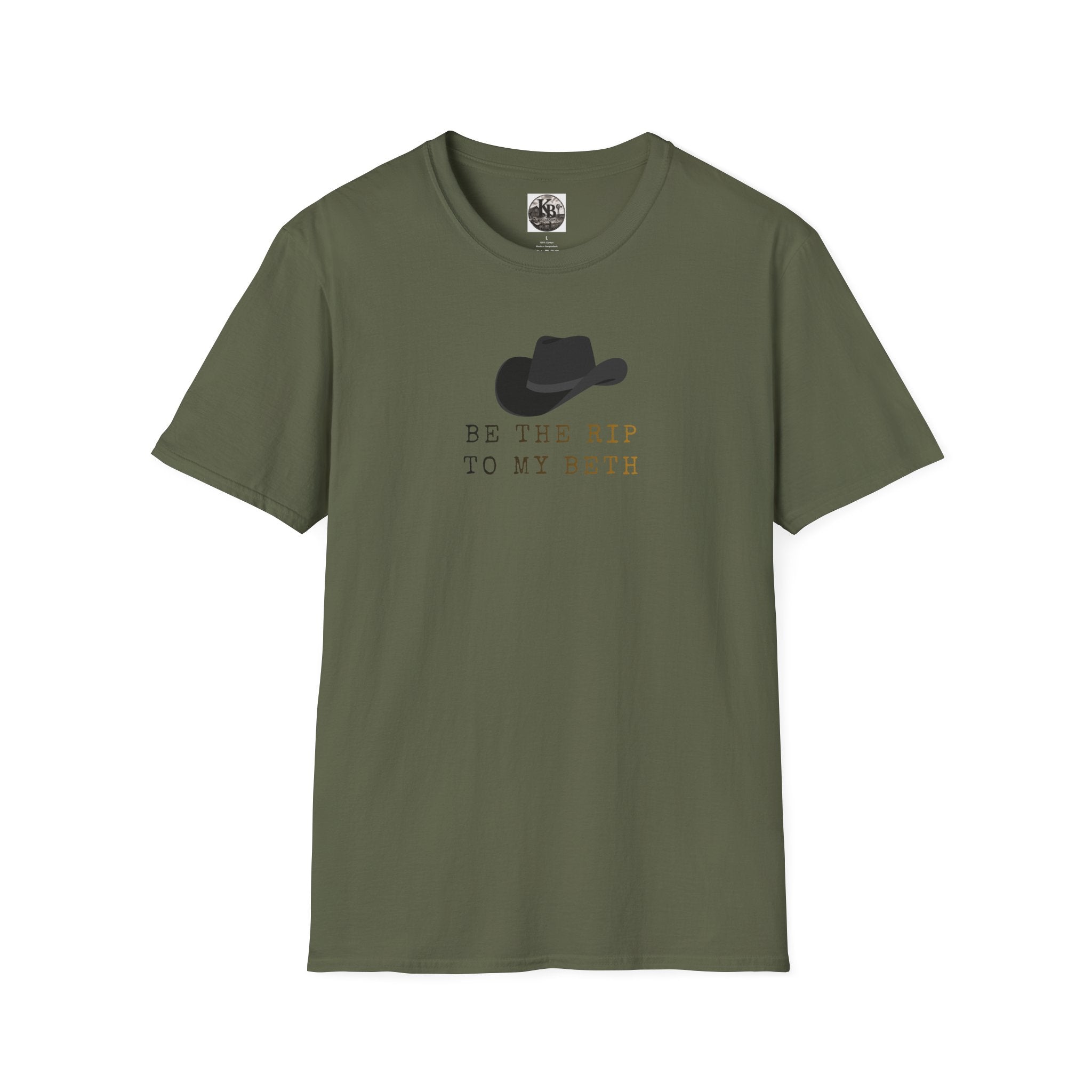 Be the Rip to My Beth T-Shirt | Cowboy Hat Graphic