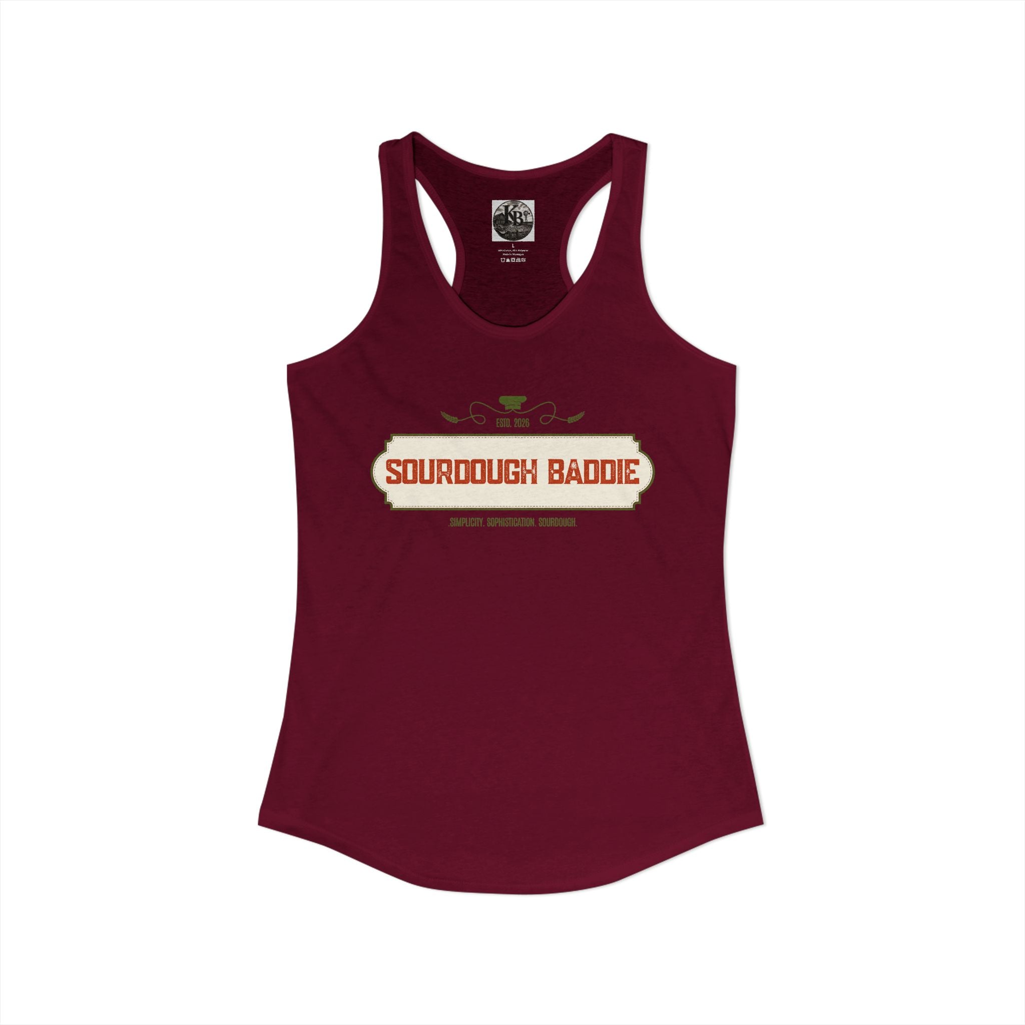 Sourdough Baddie Racerback Tank
