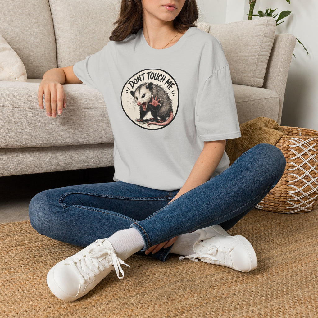 Don’t Touch Me Opossum T-Shirt | Cute Sass, Vintage Circle Design