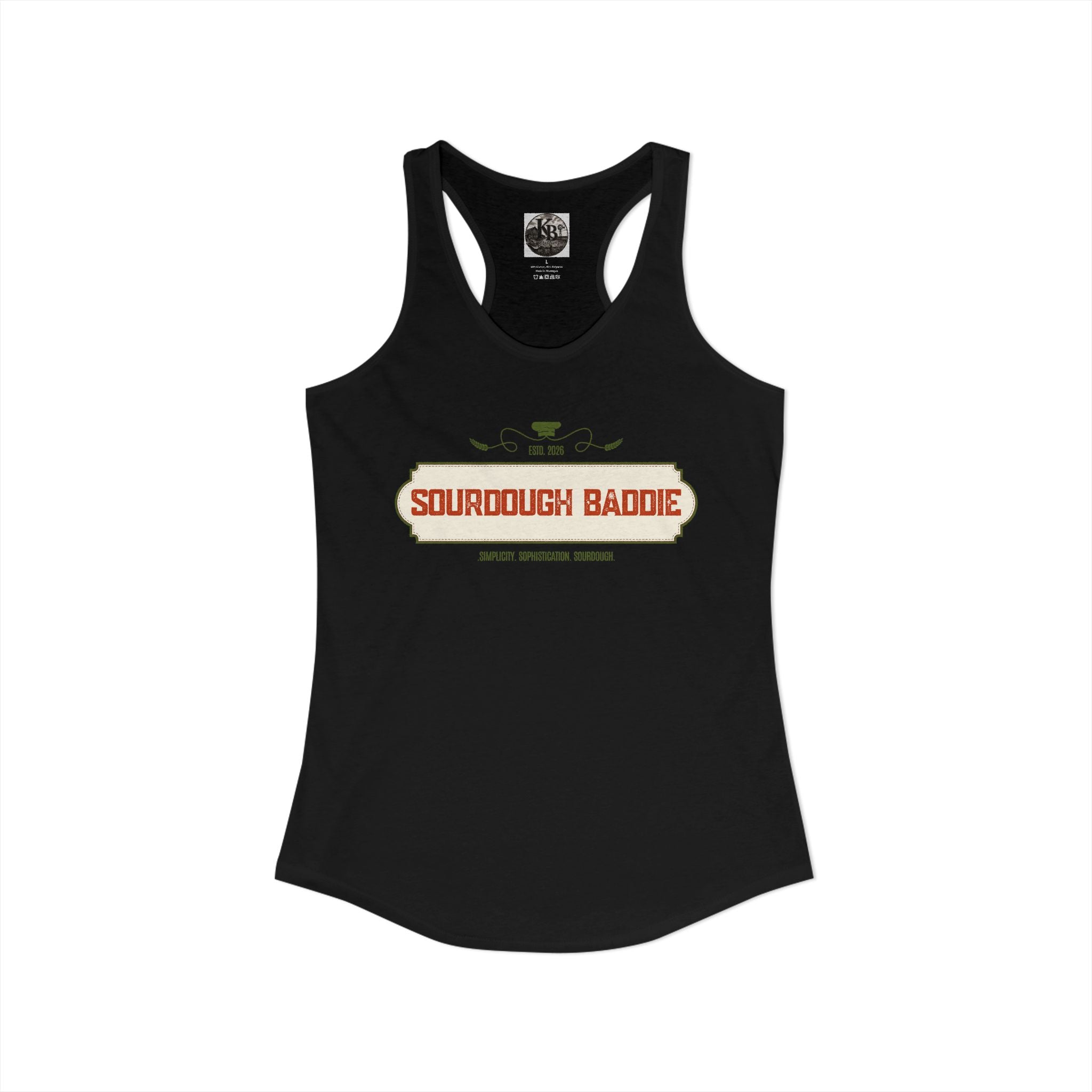 Sourdough Baddie Racerback Tank