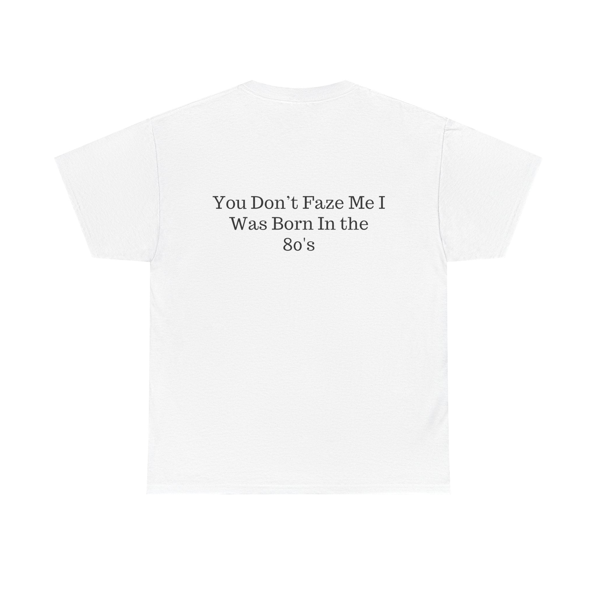 1980s Retro Palm Triangle Tee | You Don't Faze Me I Was Born In The 80s