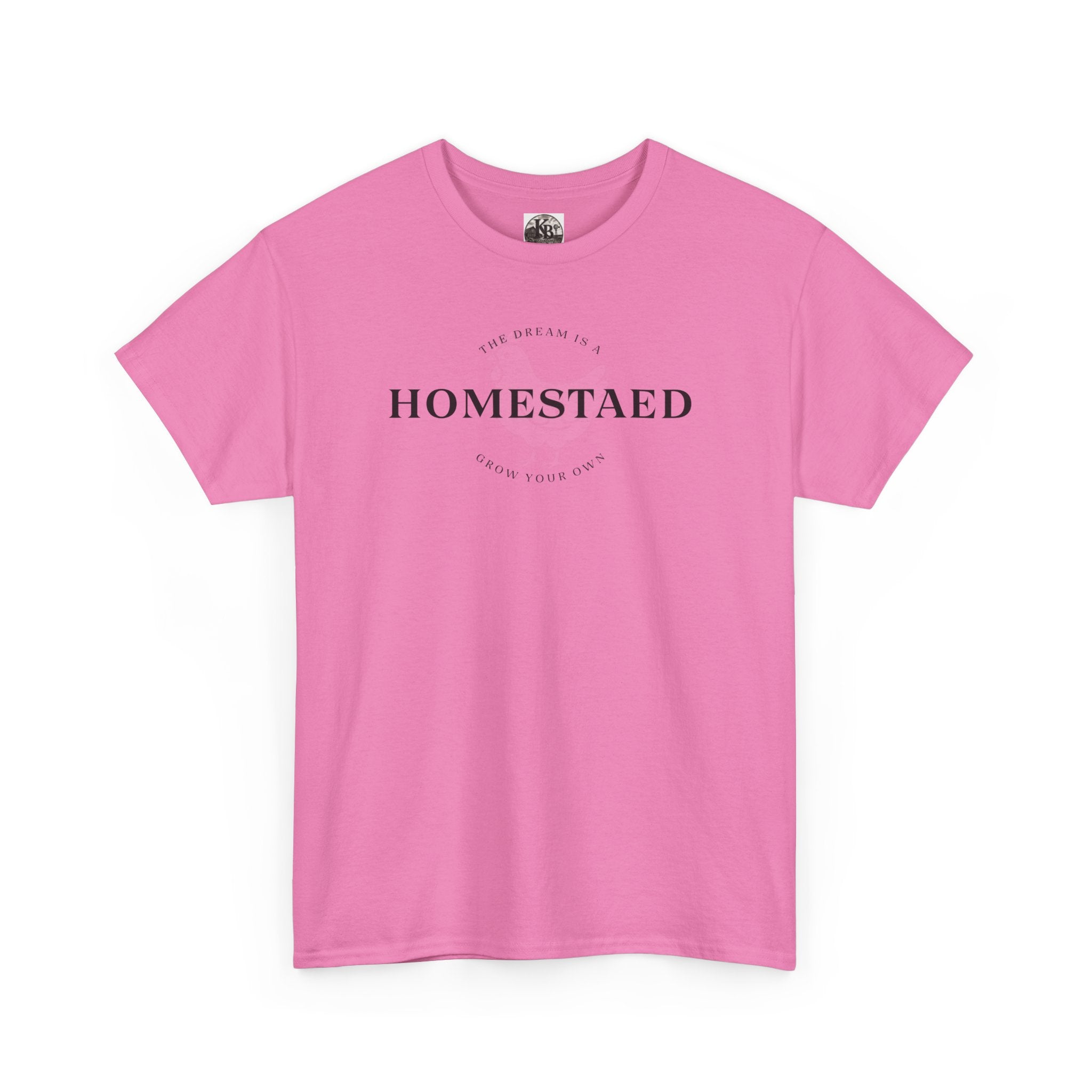 Homestead Logo Tee | Rustic Farmhouse Typography T-Shirt