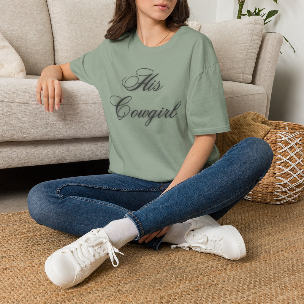His Cowgirl T-Shirt — Cute Matching Couples Western Tee