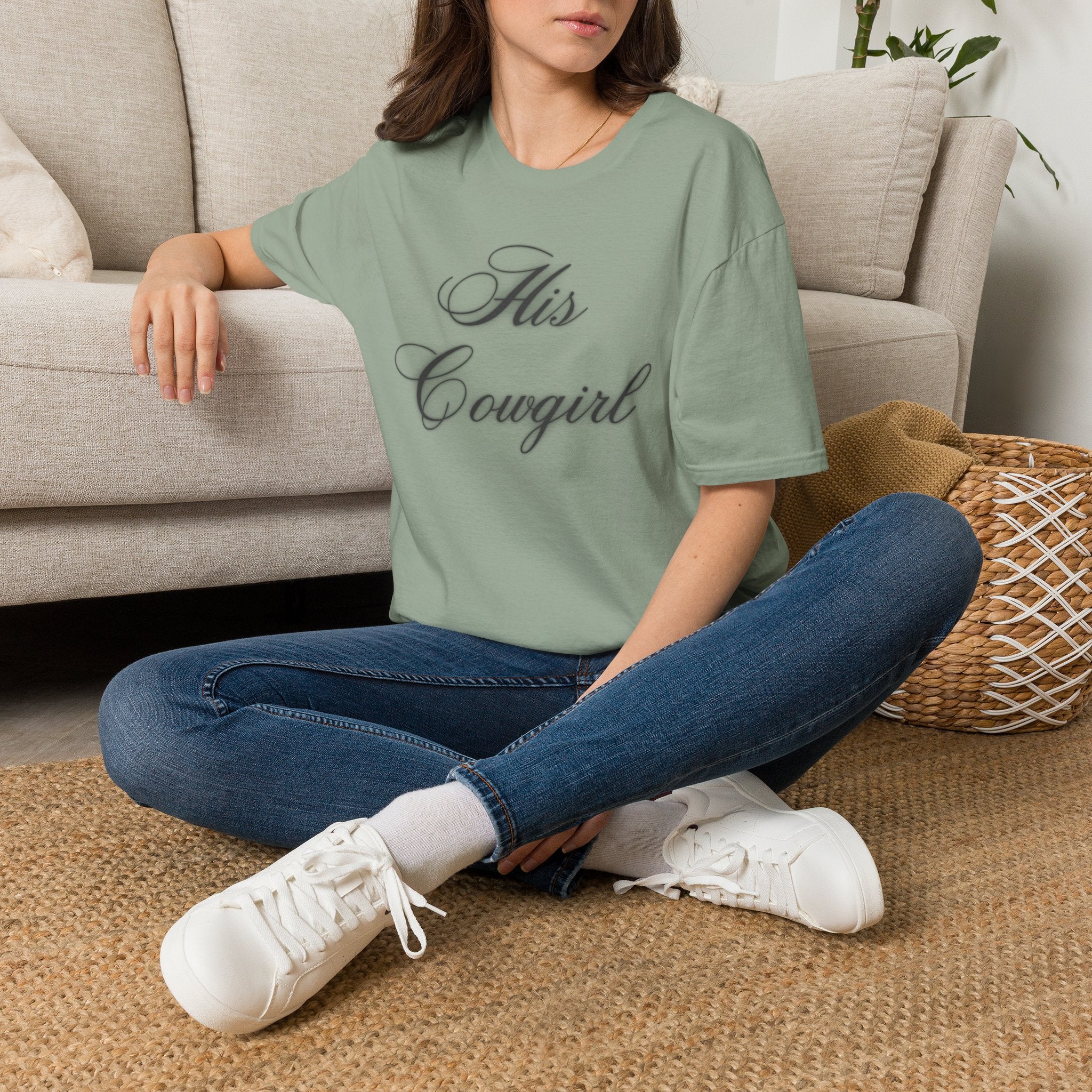 His Cowgirl T-Shirt — Cute Matching Couples Western Tee
