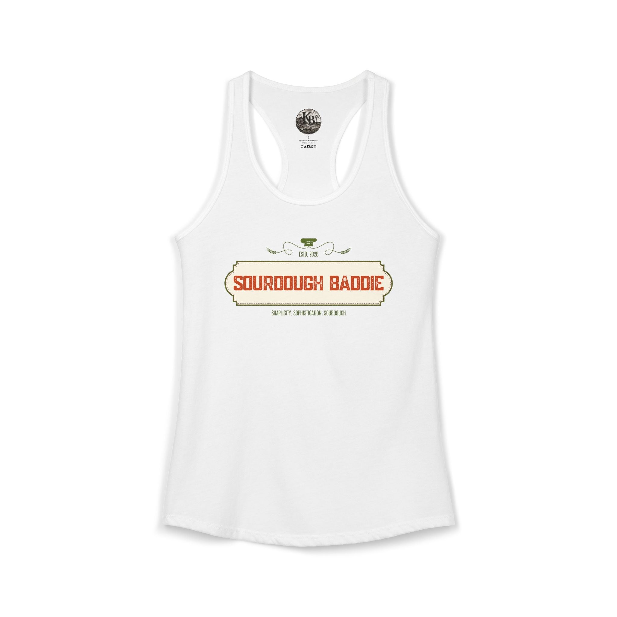 Sourdough Baddie Racerback Tank