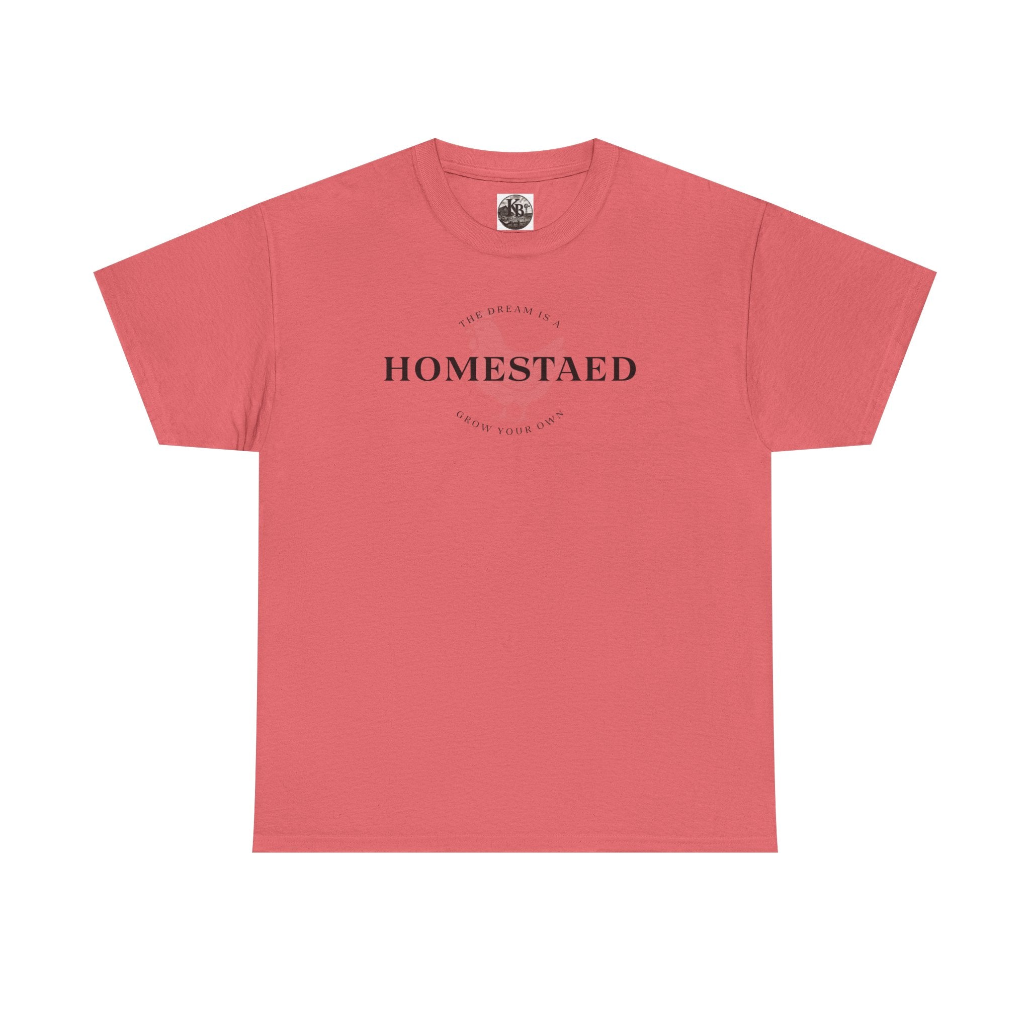 Homestead Logo Tee | Rustic Farmhouse Typography T-Shirt