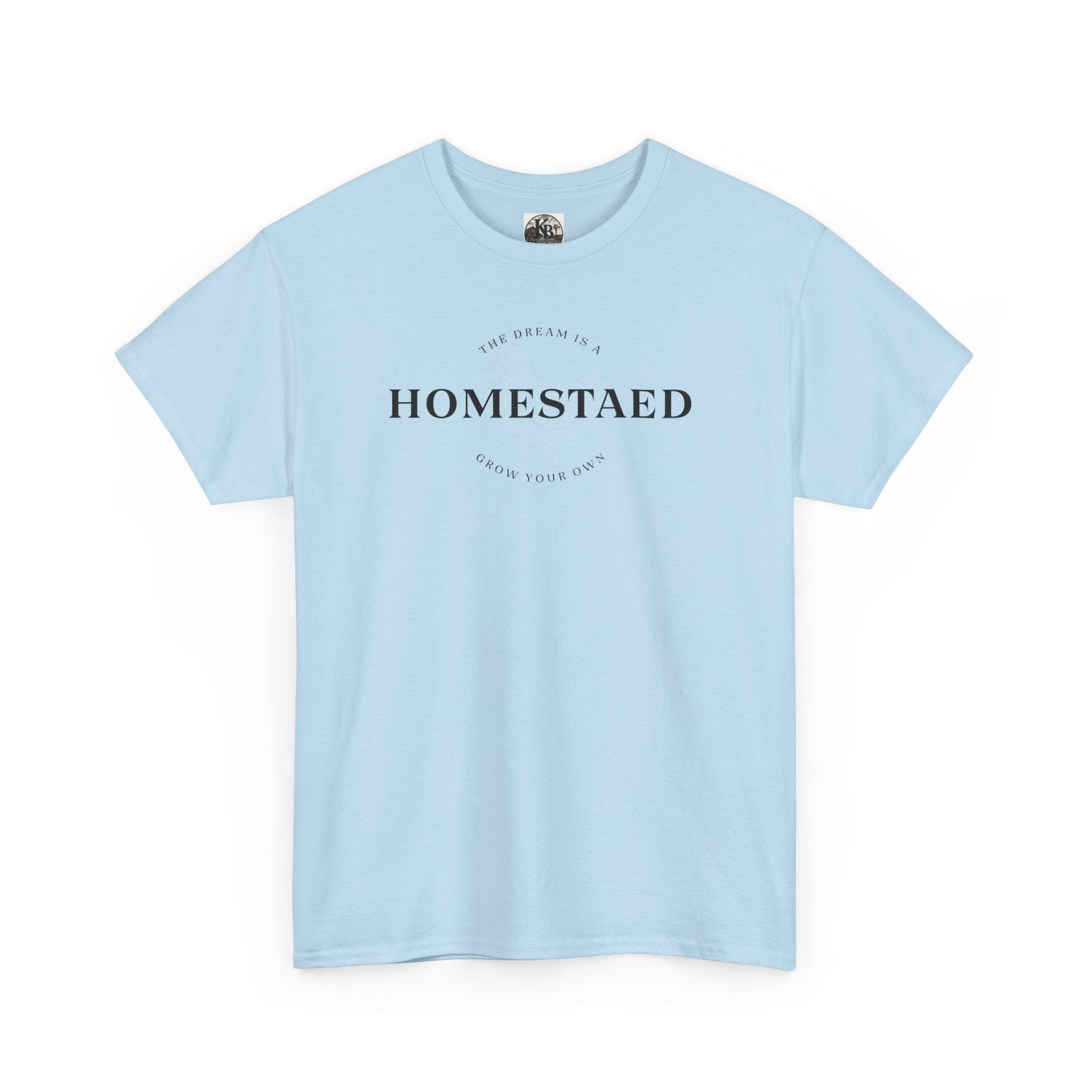 Homestead Logo Tee | Rustic Farmhouse Typography T-Shirt
