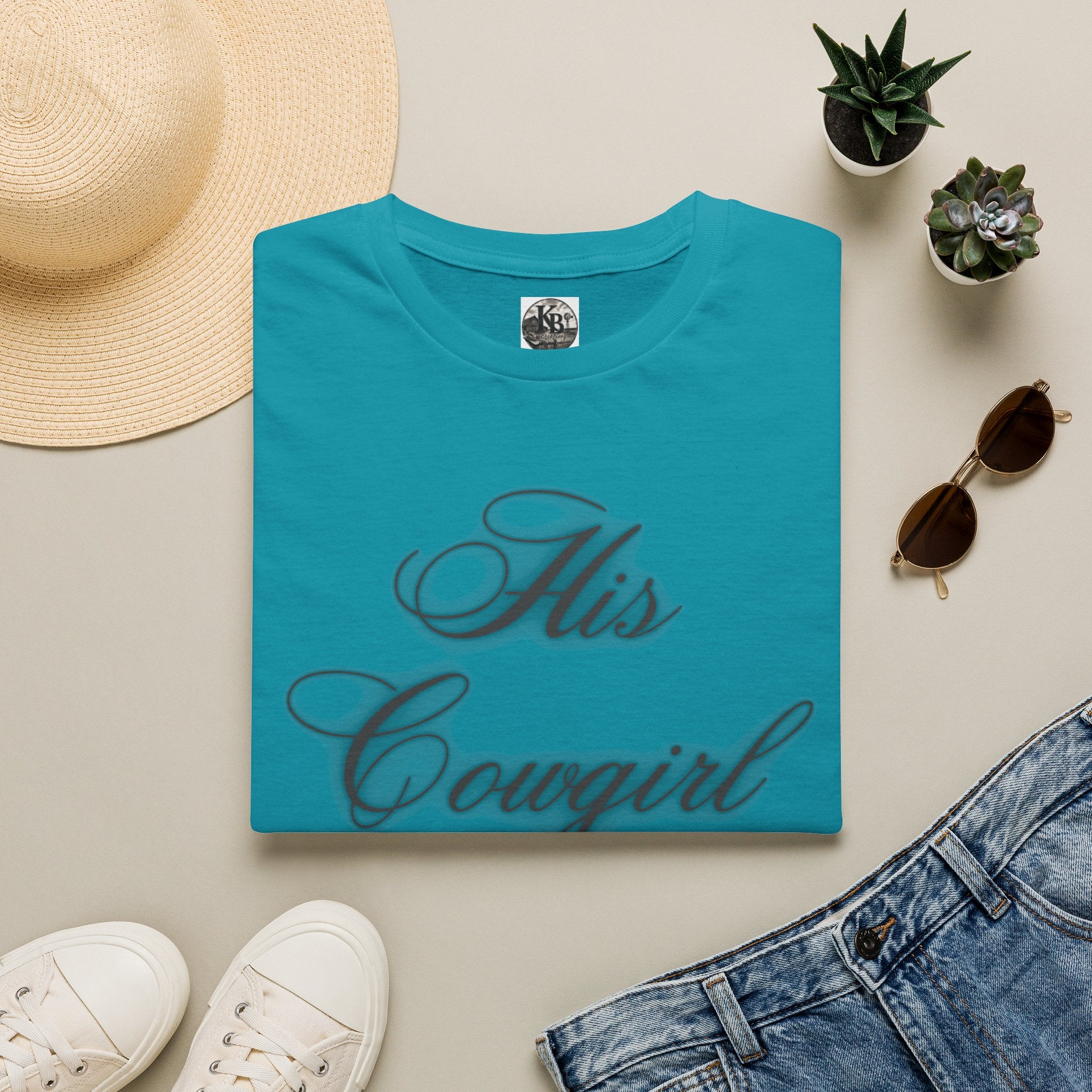 His Cowgirl T-Shirt — Cute Matching Couples Western Tee