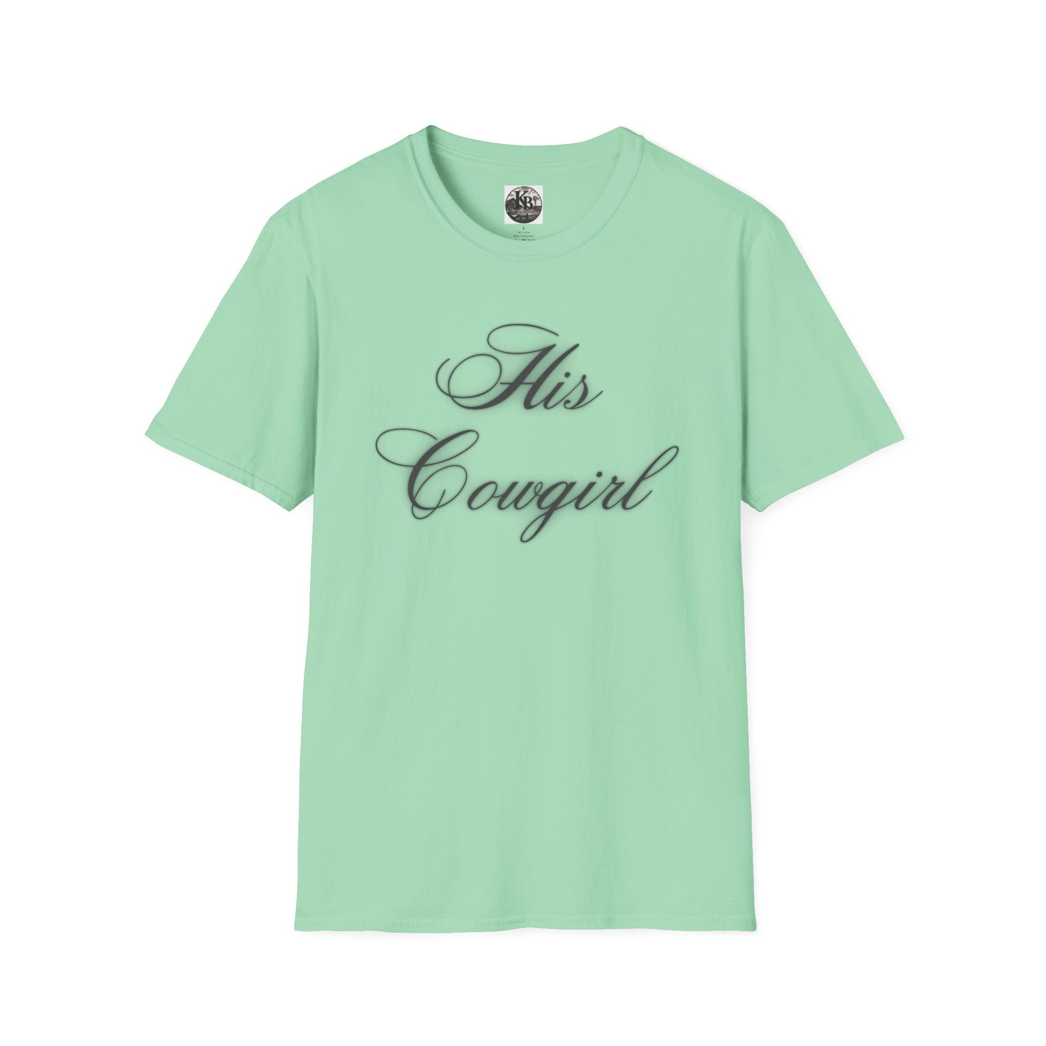 His Cowgirl T-Shirt — Cute Matching Couples Western Tee