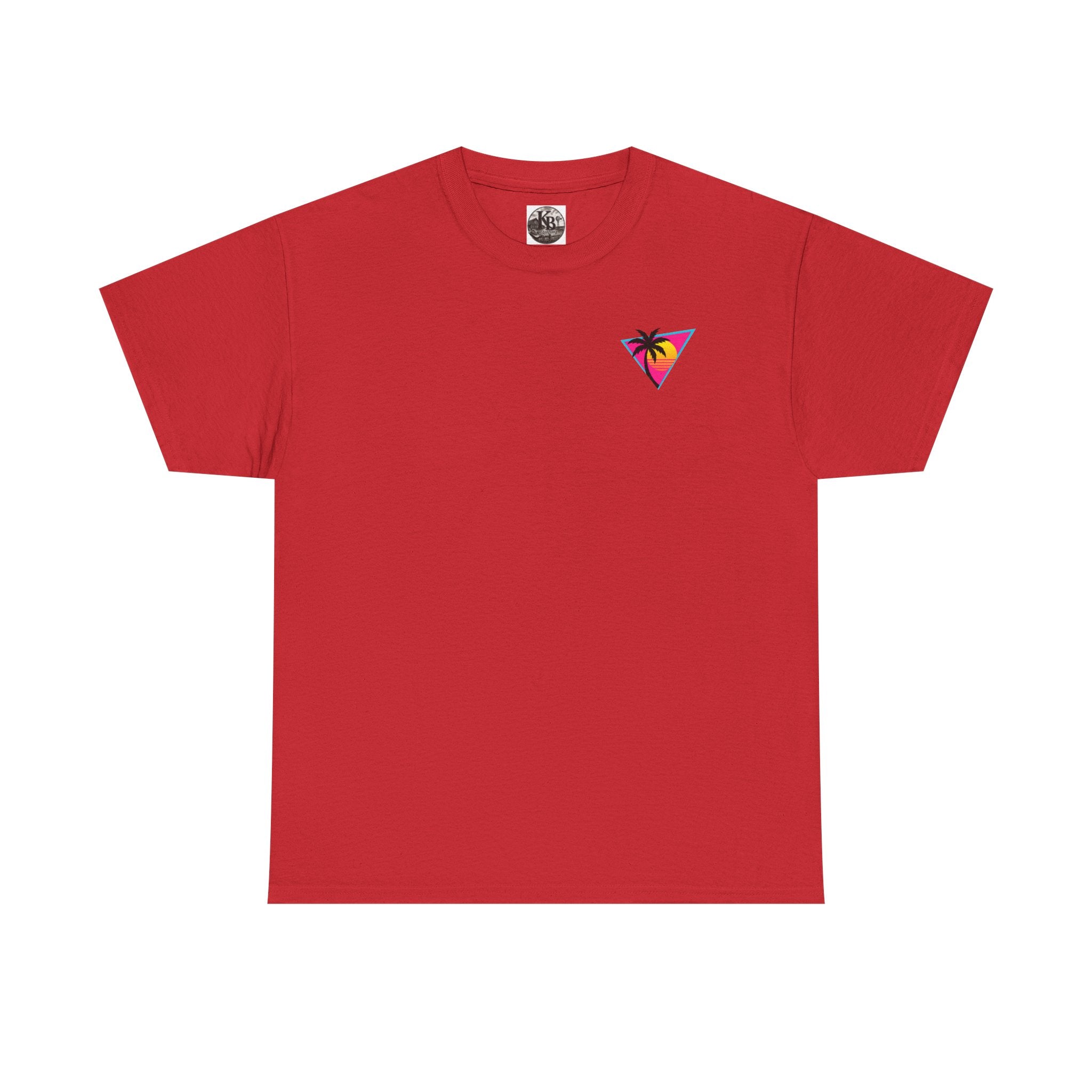 1980s Retro Palm Triangle Tee | You Don't Faze Me I Was Born In The 80s