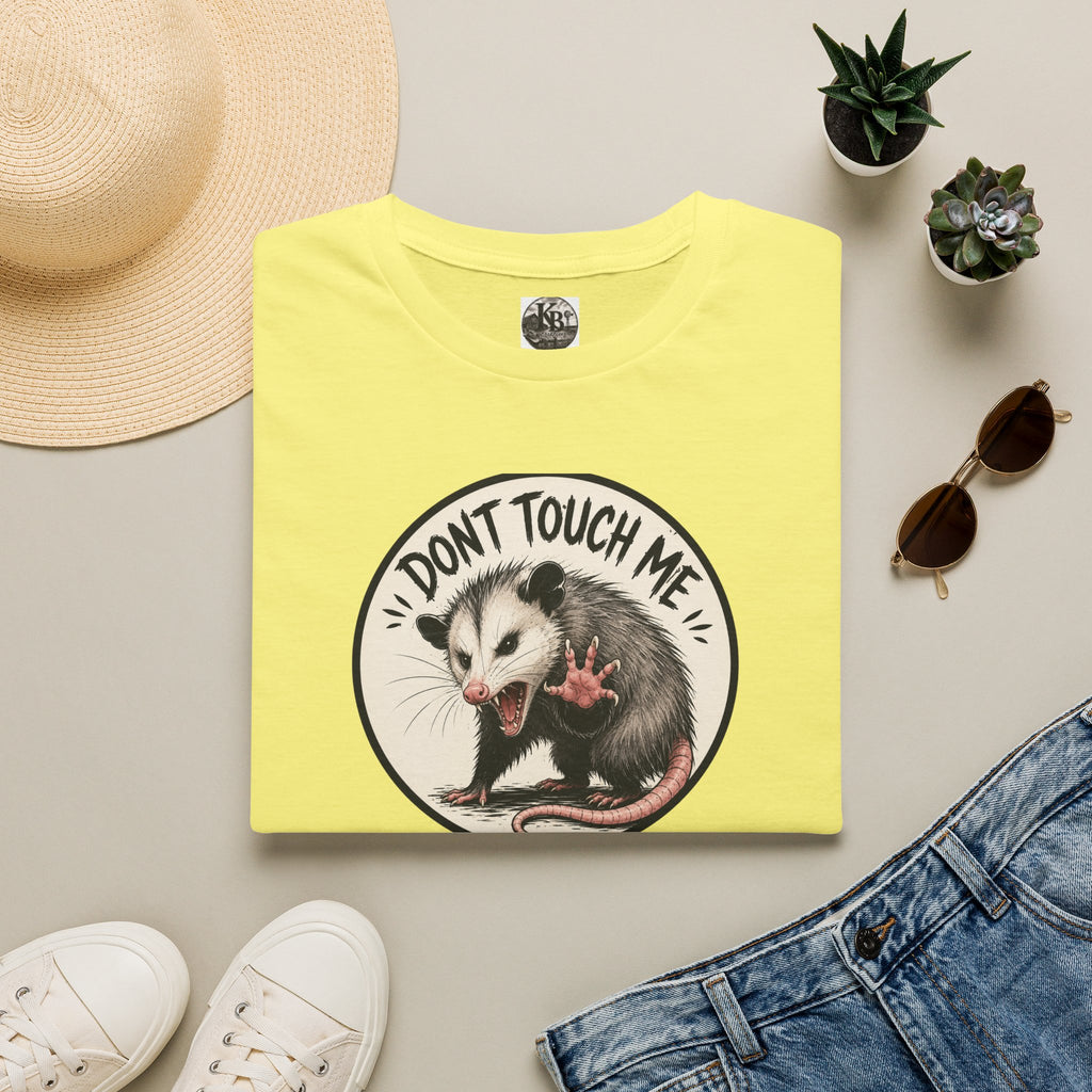 Don’t Touch Me Opossum T-Shirt | Cute Sass, Vintage Circle Design