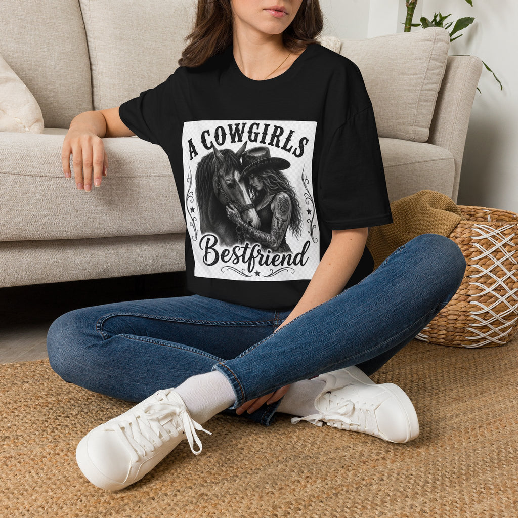 Cute Cowgirls Best Friend Tee