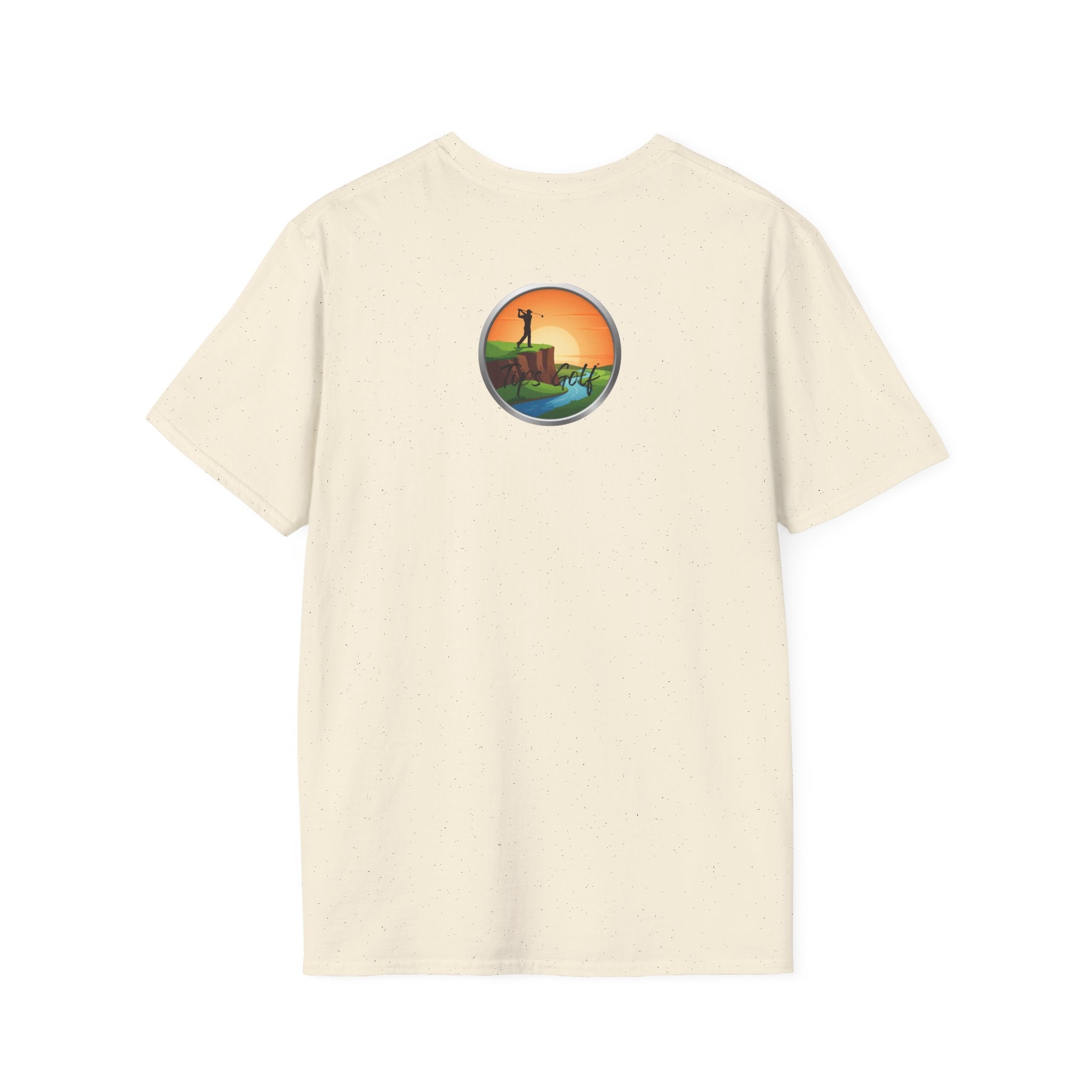 Golf Sunset River View T-Shirt — Scenic Golf Course Shirt