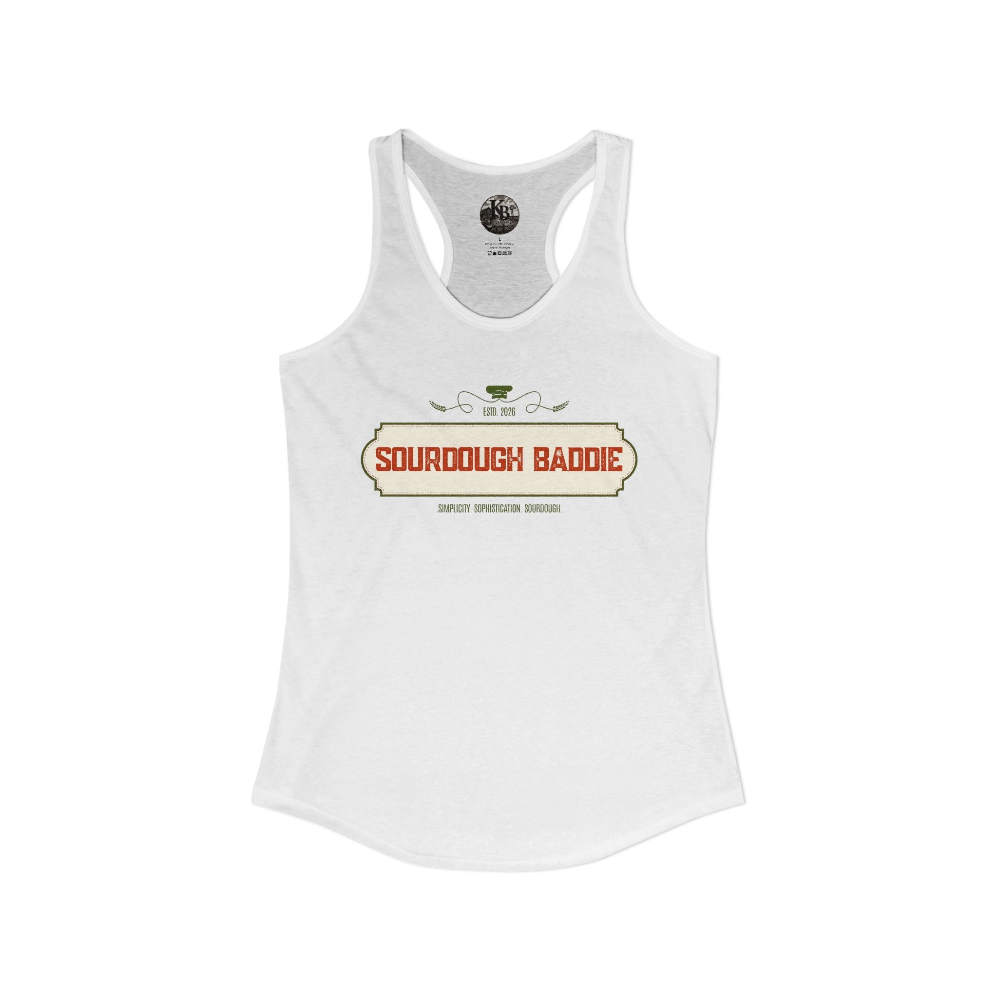 Sourdough Baddie Racerback Tank