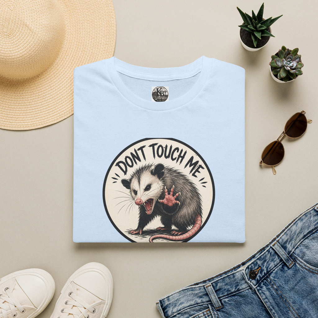 Don’t Touch Me Opossum T-Shirt | Cute Sass, Vintage Circle Design
