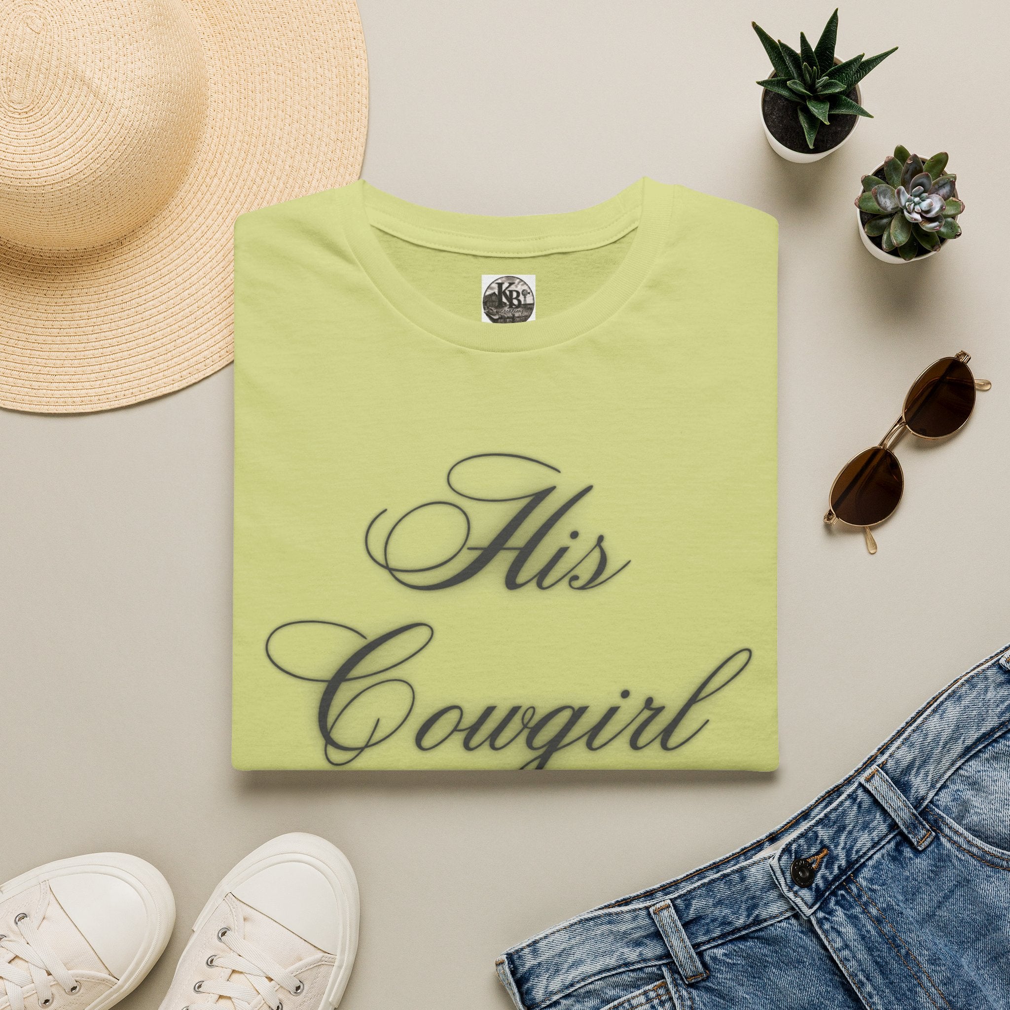 His Cowgirl T-Shirt — Cute Matching Couples Western Tee